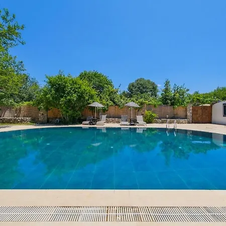 펜션 Albavis-10-person Conservative In Kayakoy,