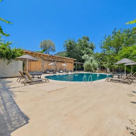 Albavis-10-person Conservative In Kayakoy, 펜션